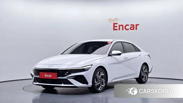 Hyundai The New Avante (CN7) 2024 Белый из Кореи