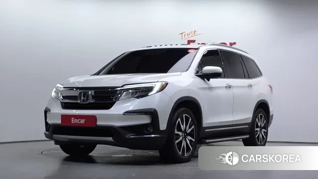 Honda Pilot 3rd generation 2019 Белый из Кореи