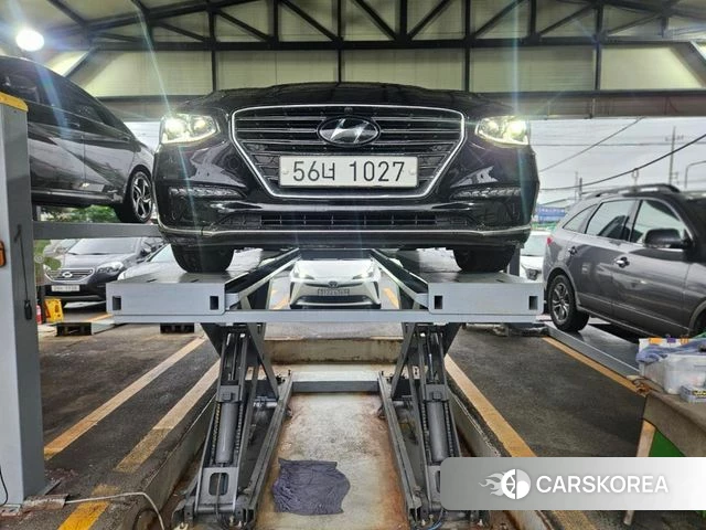 Hyundai Grandeur IG Hybrid 2019 Черный из Кореи