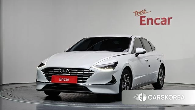 Hyundai Sonata Hybrid (DN8) 2021 Белый из Кореи