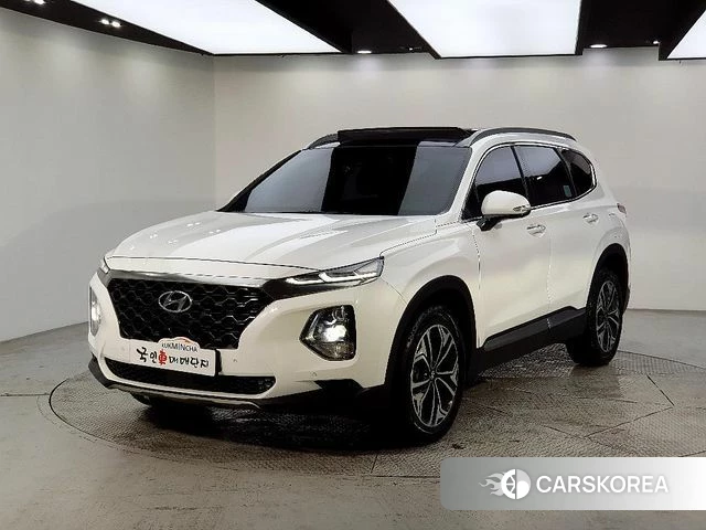 Hyundai Santa Fe TM 2018 Белый из Кореи