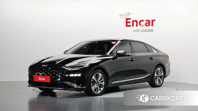 Kia K8 Hybrid 2022 Черный из Кореи