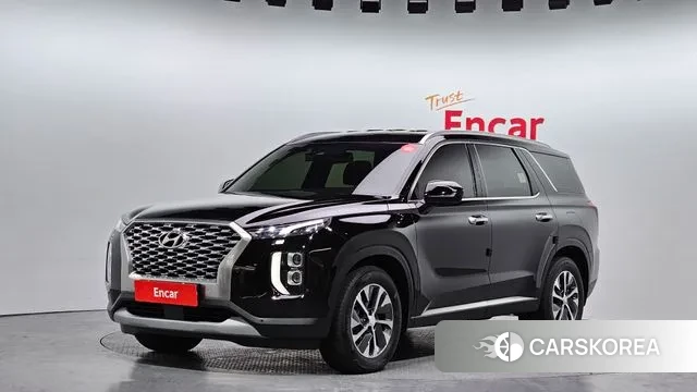 Hyundai Palisade 2021 Черный из Кореи