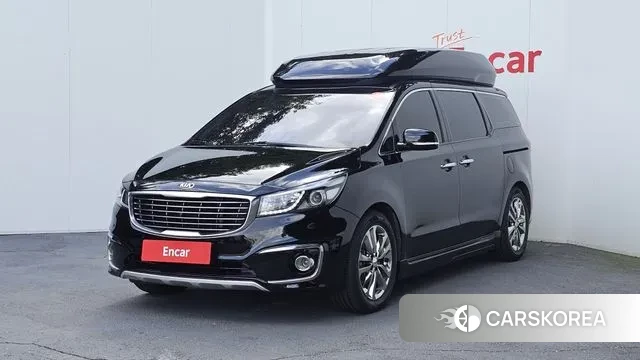 Kia All New Carnival 2018 Черный из Кореи
