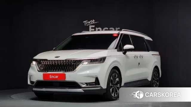 Kia Carnival 4th generation 2021 Белый из Кореи