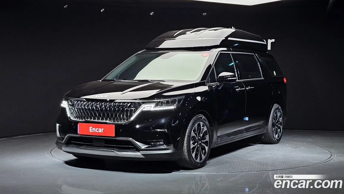 Kia Carnival 4th generation 2023 Черный из Кореи