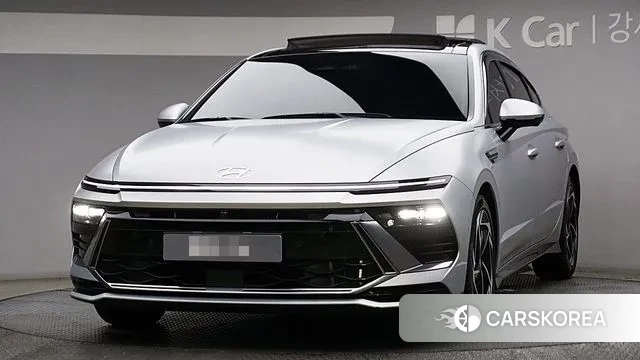 Hyundai Sonata D Edge (DN8) 2024 Серебристо-серый из Кореи