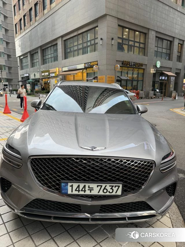 Genesis GV70 2021 Серебряный из Кореи