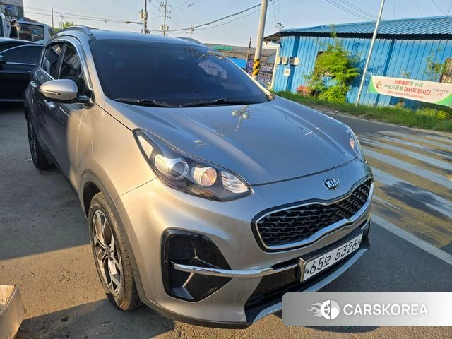 Kia Sportage The Bold 2018 Серебристо-серый из Кореи