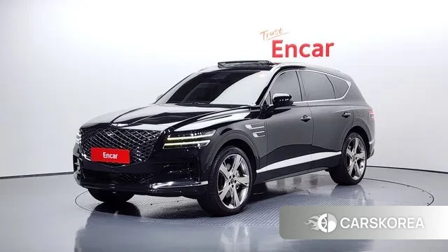 Genesis GV80 2021 Черный из Кореи