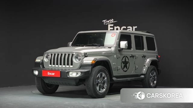 Jeep Wrangler (JL) 2022 Серый из Кореи