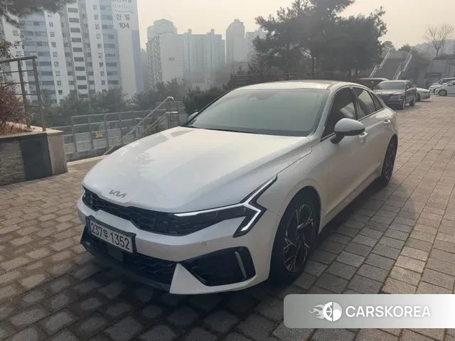 Kia The New K5 3rd generation 2024 Белый из Кореи