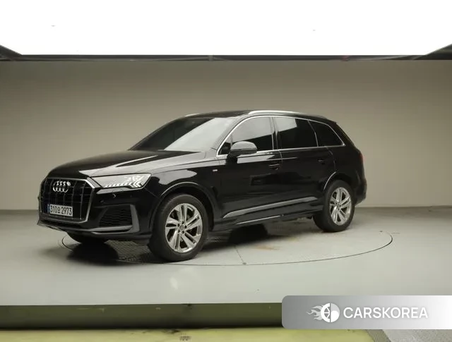 Audi Q7 (4M) 2020 Черный из Кореи