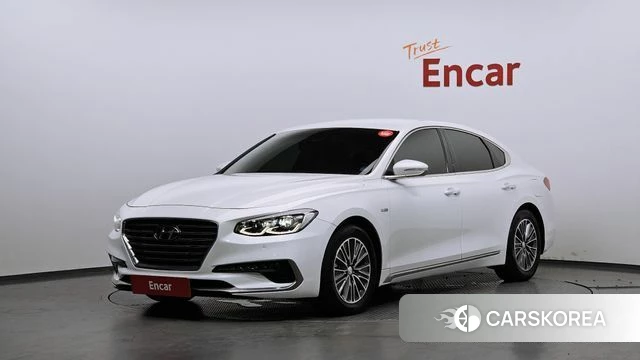 Hyundai Grandeur IG Hybrid 2019 Белый из Кореи
