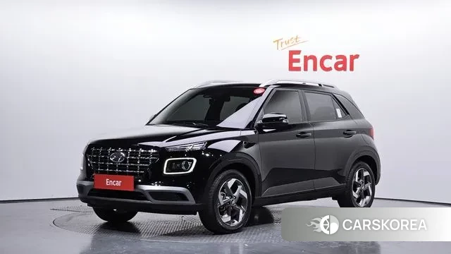 Hyundai Venue 2022 Черный из Кореи