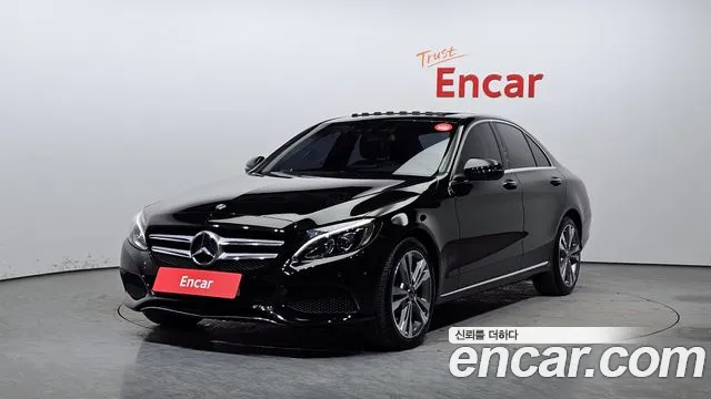 Mercedes-Benz C-Class W205 2018 Черный из Кореи