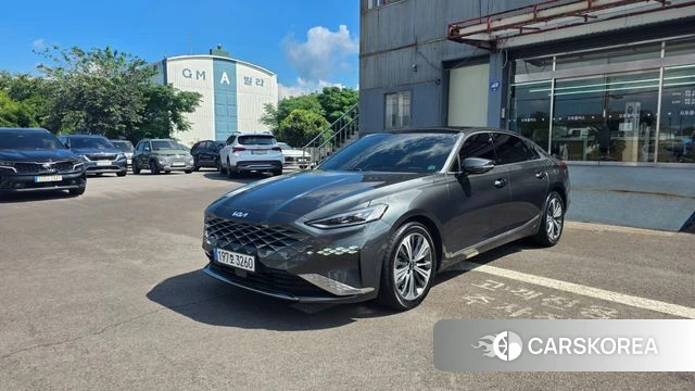 Kia K8 Hybrid 2022 Серый из Кореи