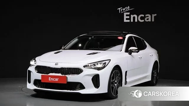 Kia Stinger Meister 2021 Белый из Кореи