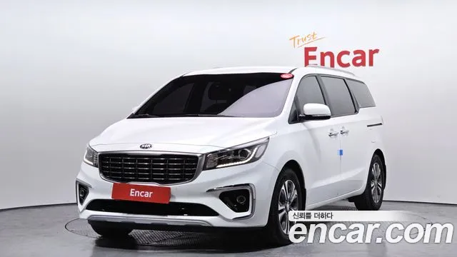 Kia The New Carnival 2018 Белый из Кореи