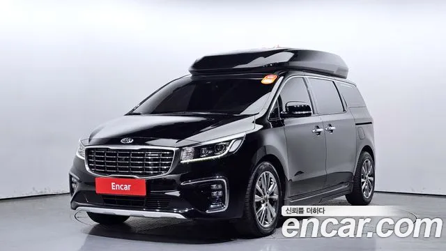 Kia The New Carnival 2019 Черный из Кореи