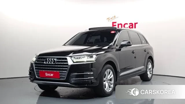 Audi Q7 (4M) 2019 Черный из Кореи