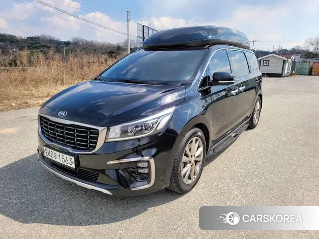 Kia The New Carnival 2019 Черный из Кореи
