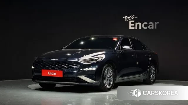 Kia K8 Hybrid 2023 Синий из Кореи