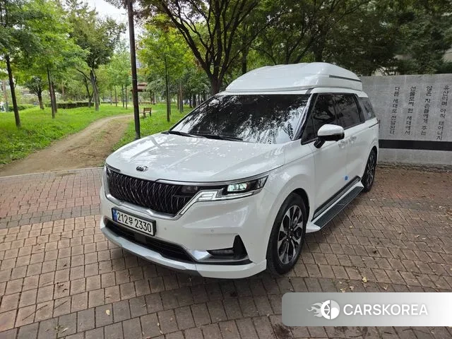 Kia Carnival 4th generation 2021 Белый из Кореи