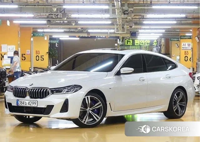 BMW 6 Series GT (G32) 2022 Белый из Кореи