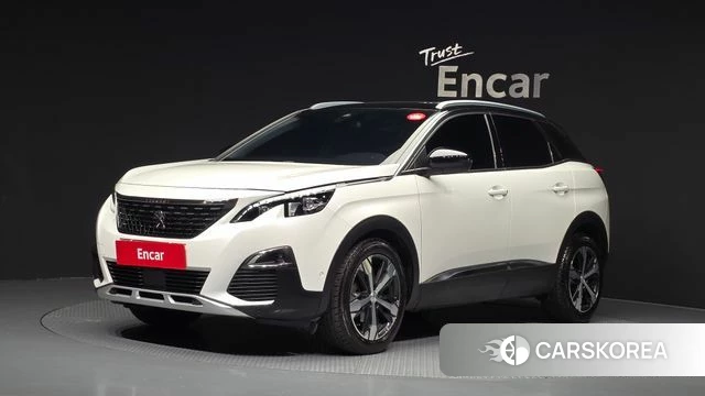 Peugeot 3008 second generation 2019 Белый из Кореи