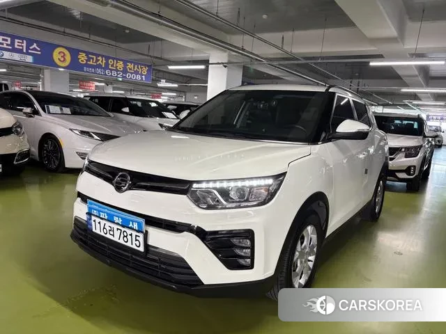 Ssangyong Berry New Tivoli 2021 Белый из Кореи