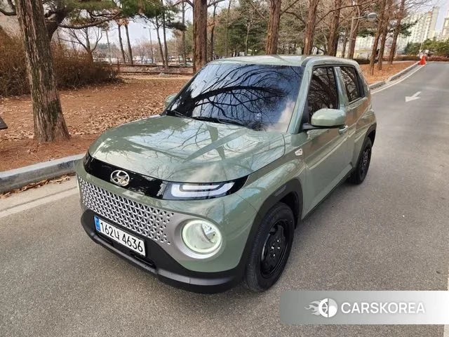 Hyundai Casper 2023 Темно-зеленый из Кореи