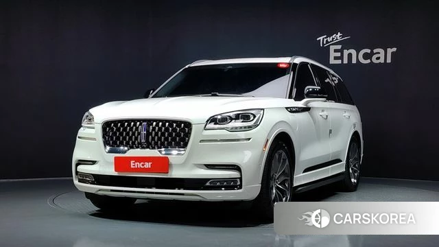 Lincoln Aviator 2nd generation 2020 Белый из Кореи