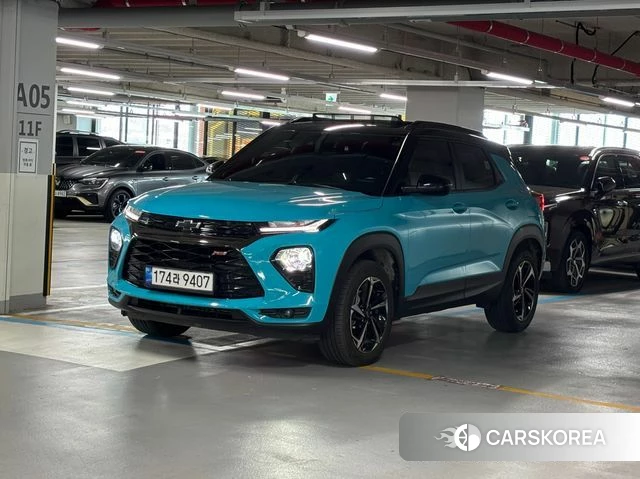 Chevrolet (GM Daewoo) Trailblazer 2021 Синий из Кореи