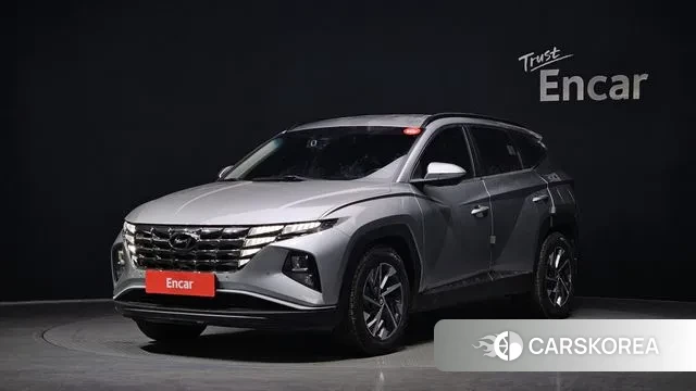 Hyundai Tucson (NX4) 2021 Серебристо-серый из Кореи