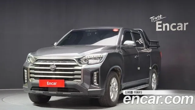 Ssangyong The New Rexton Sport 2021 Серый из Кореи