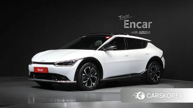 Kia EV6 2023 Белый из Кореи