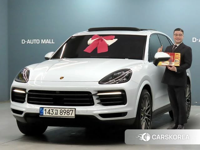 Porsche Cayenne (PO536) 2023 Белый из Кореи