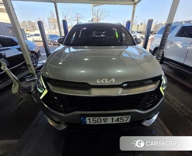 Kia Sportage 5th Generation Hybrid 2023 Серый из Кореи