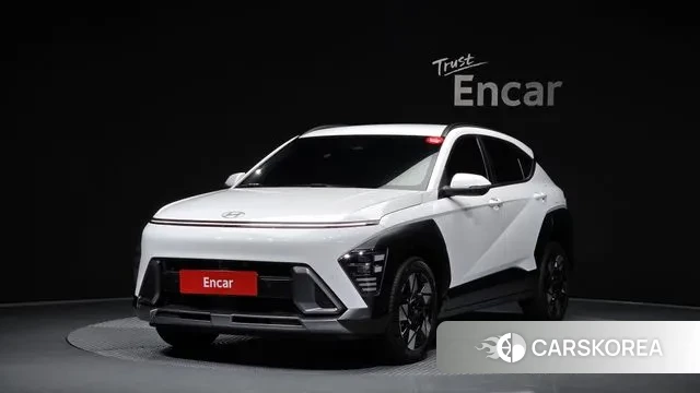 Hyundai Kona Hybrid (SX2) 2023 Белый из Кореи