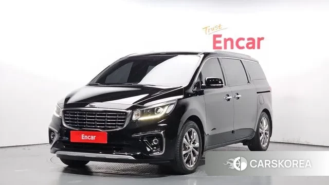 Kia The New Carnival 2018 Черный из Кореи