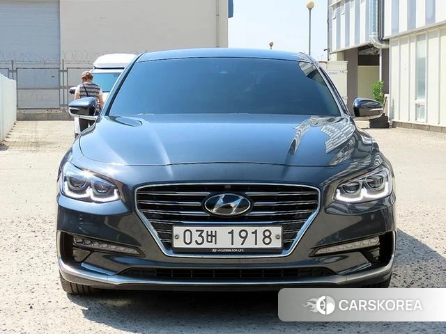 Hyundai Grandeur IG Hybrid 2019 Серый из Кореи