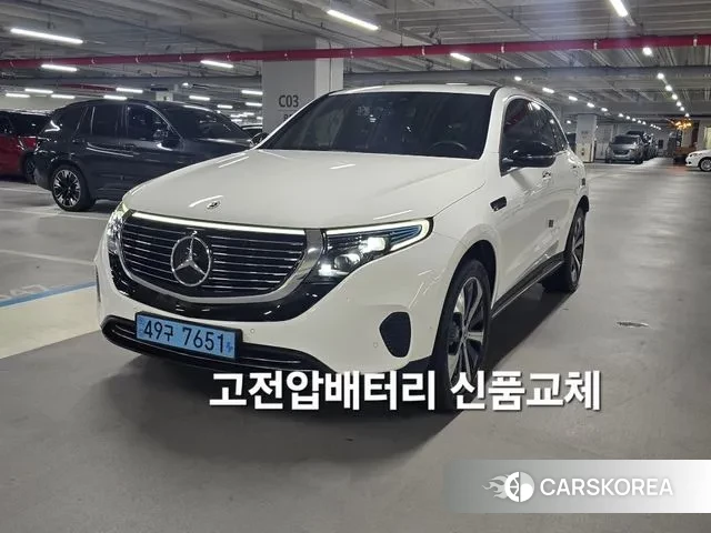 Mercedes-Benz EQC N293 2020 Белый из Кореи