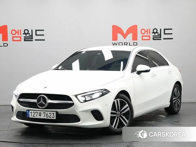 Mercedes-Benz A-Class W177 2022 Белый из Кореи