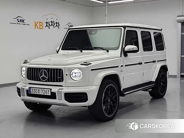 Mercedes-Benz G-Class W463b 2021 Белый из Кореи
