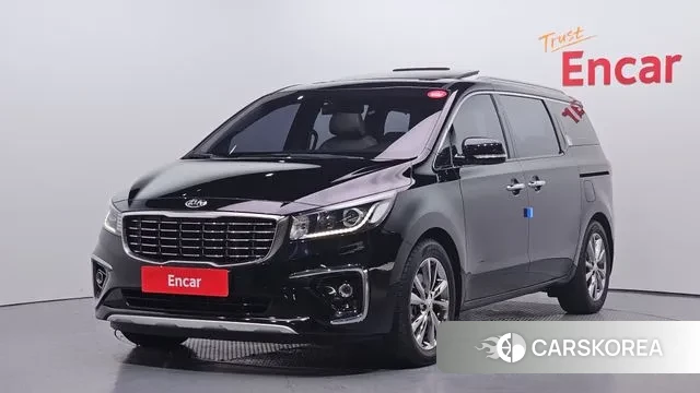 Kia The New Carnival 2019 Черный из Кореи