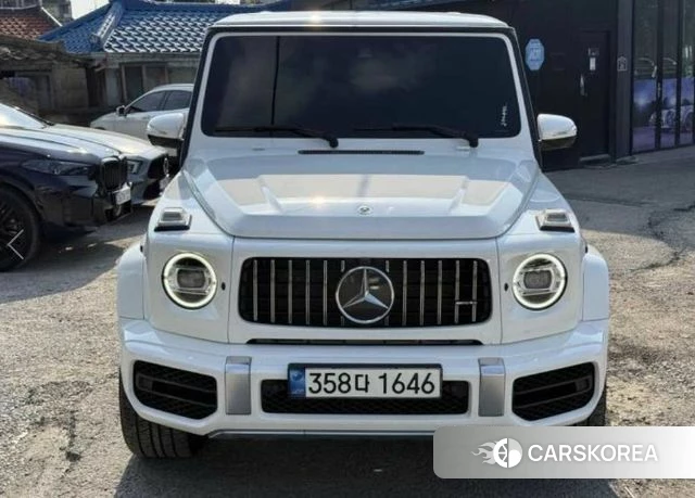 Mercedes-Benz G-Class W463b 2021 Белый из Кореи