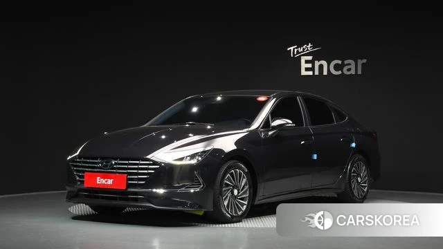 Hyundai Sonata Hybrid (DN8) 2023 Синий из Кореи