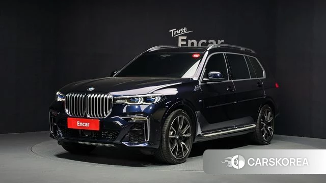 BMW X7 (G07) 2022 Черный из Кореи