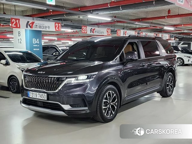Kia Carnival 4th generation 2022 Серый из Кореи